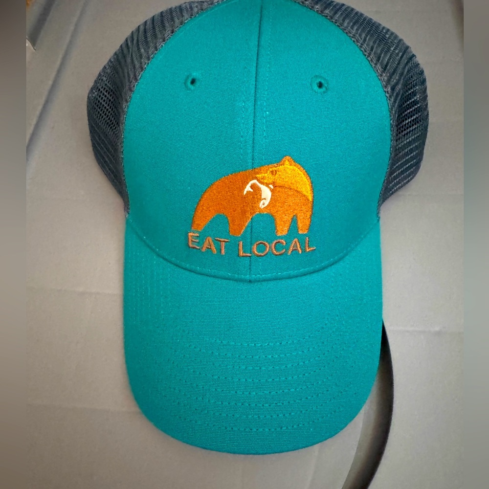 Patagonia “Eat Local” Adjustable Hat. NWOT